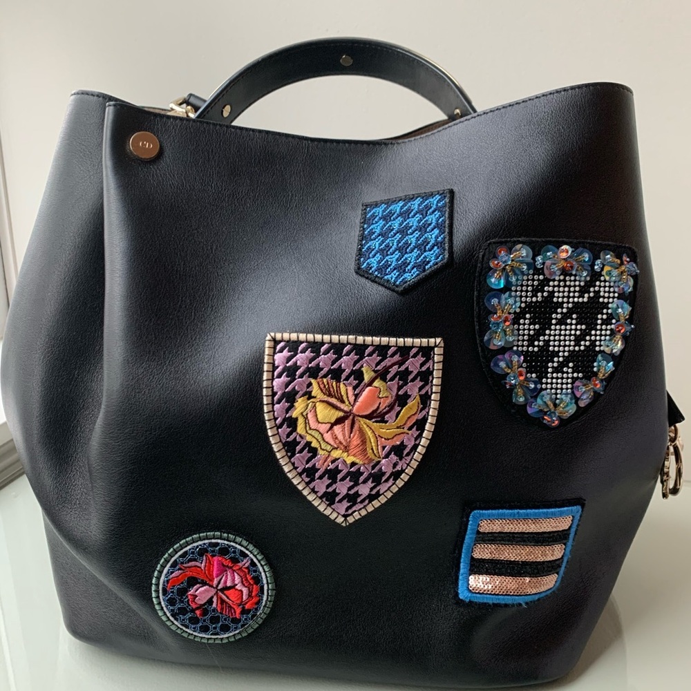 Christian Dior Diorific Patch Bucket Bag